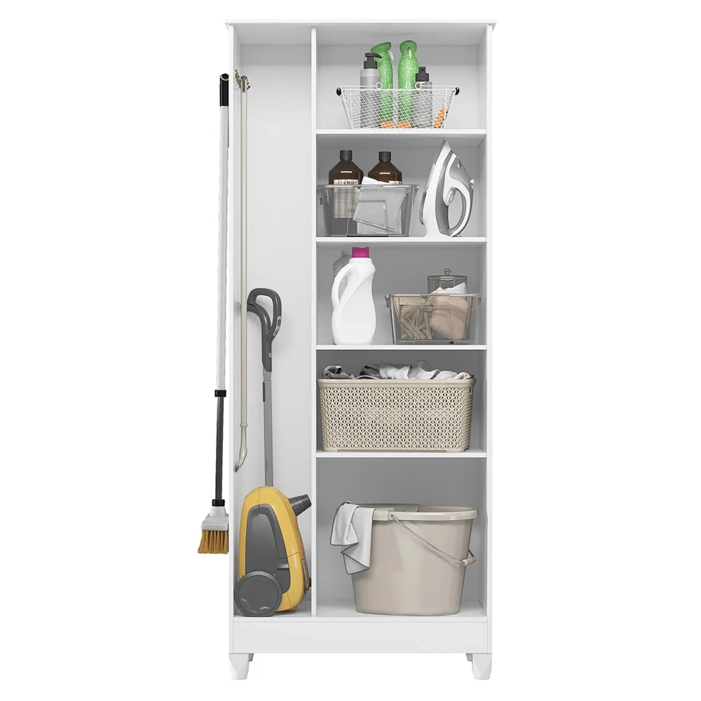 Armário Multiuso Lavanderia 2 Portas Mali Z17 Branco - Mpozenato