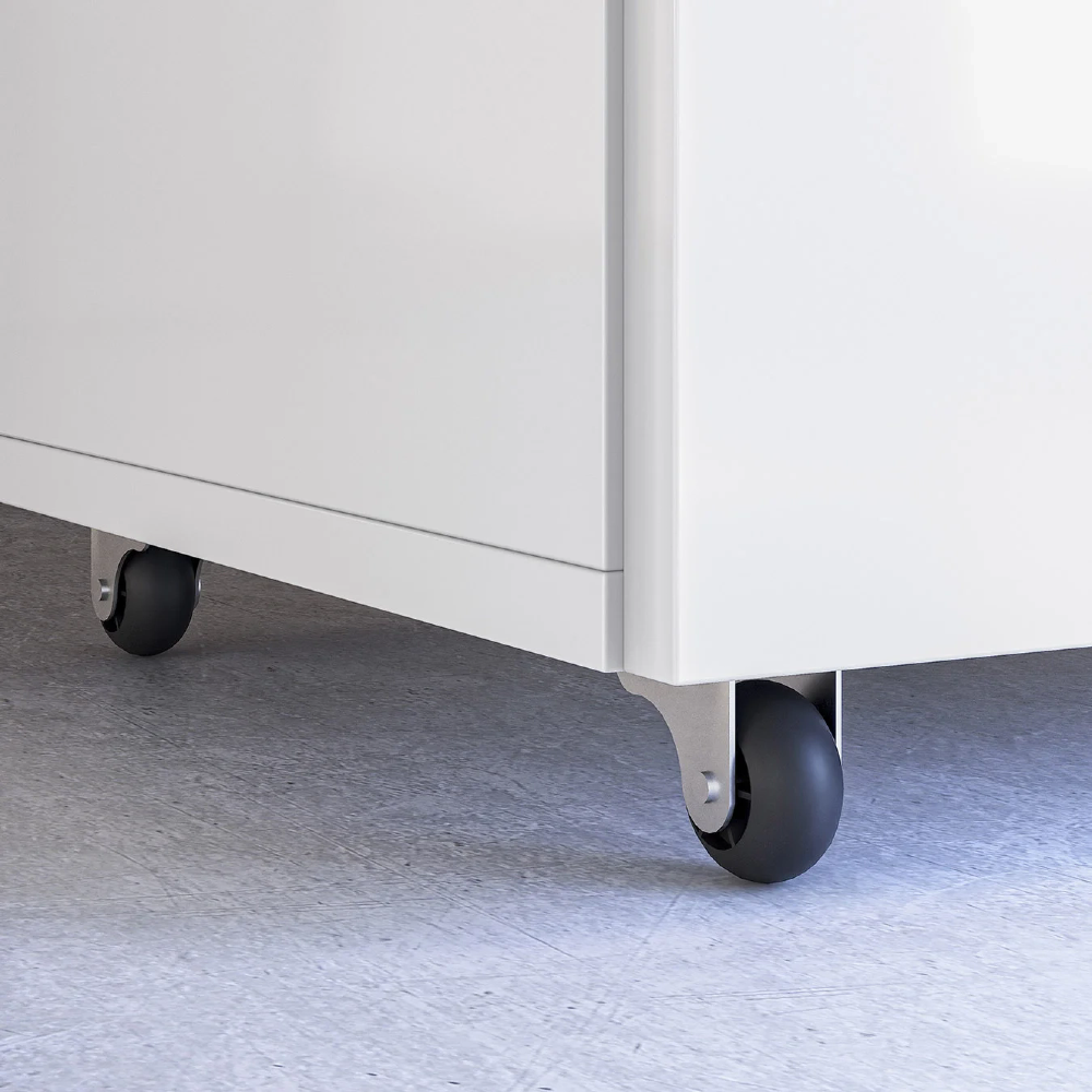 Estante Escrivaninha Para Escritório Home Office Salt Branco Z06 - Mpozenato