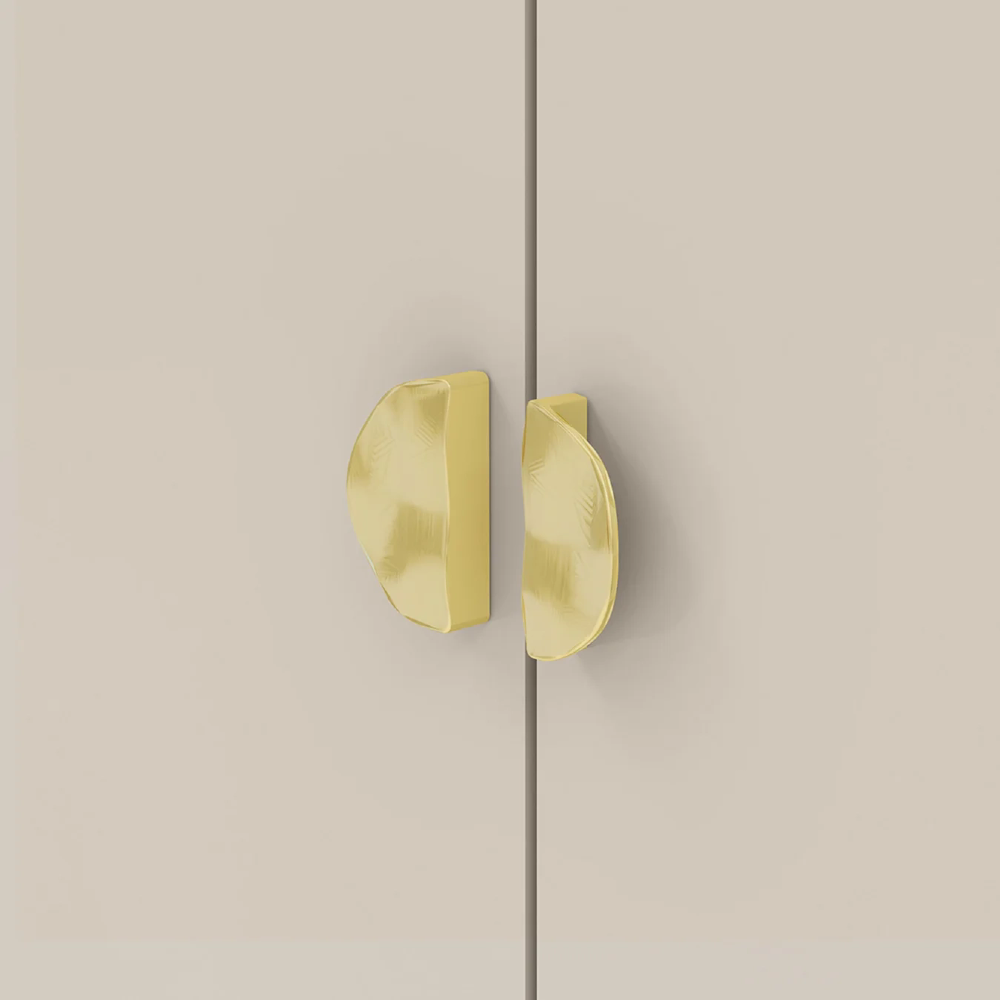 Guarda Roupa Cômoda Com Espelho 120cm Cristal Fendi - Vila Rica