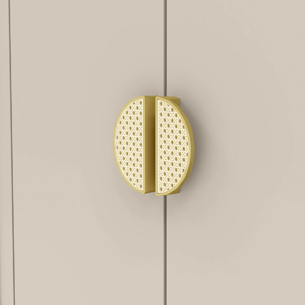 Guarda Roupa Casal 203cm Com 6 Portas Leo Imbuia/Fendi V02 - Mpozenato