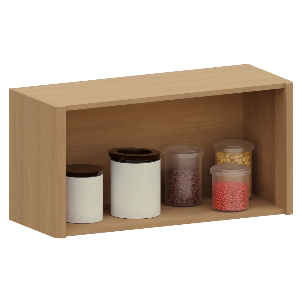 Armário de Cozinha Aéreo Para Geladeira 80cm Marina Freijó L01 - Mpozenato