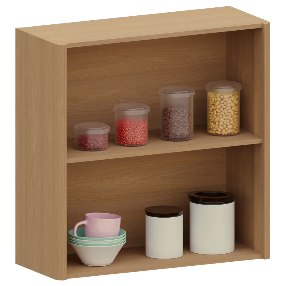 Armário de Cozinha Aéreo 80cm Com 2 Portas Marina Freijó L01 - Mpozenato