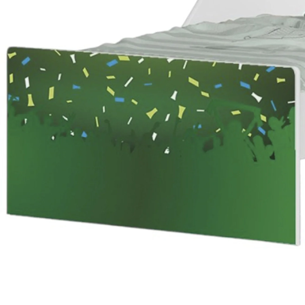 Mini Cama Infantil 148x68cm Com Proteção Lateral Futebol K06 - Mpozenato