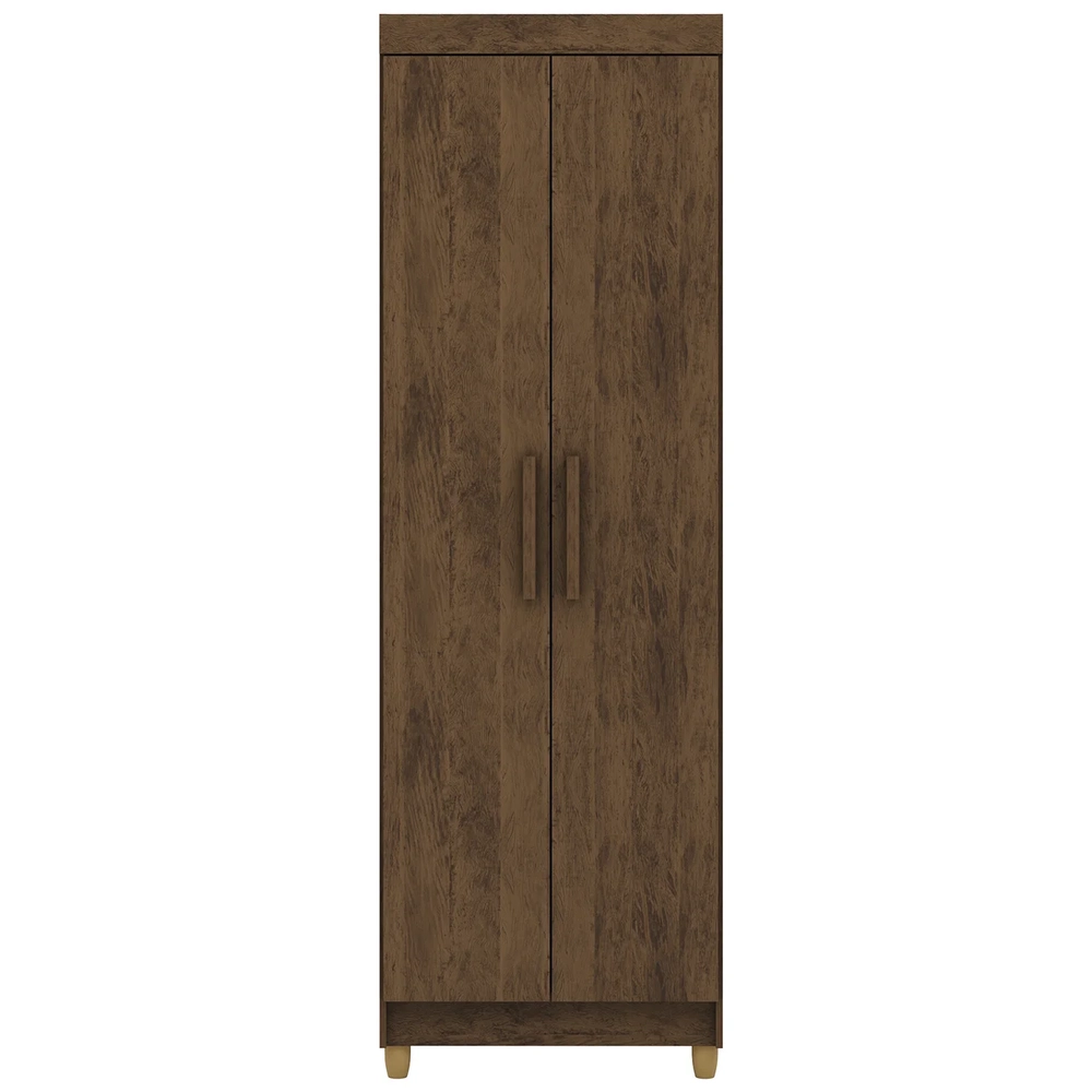 Armário Multiuso 60cm Com 2 Portas Aline Imbuia V02 - Mpozenato