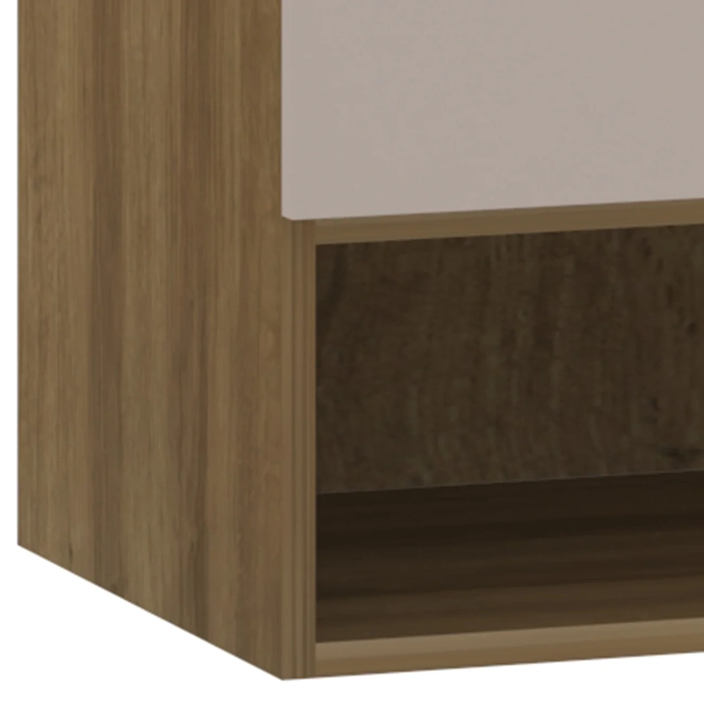 Armário Aéreo Ponte Modulado 97cm Delphi Avelã/Cinnamon L01 - Mpozenato