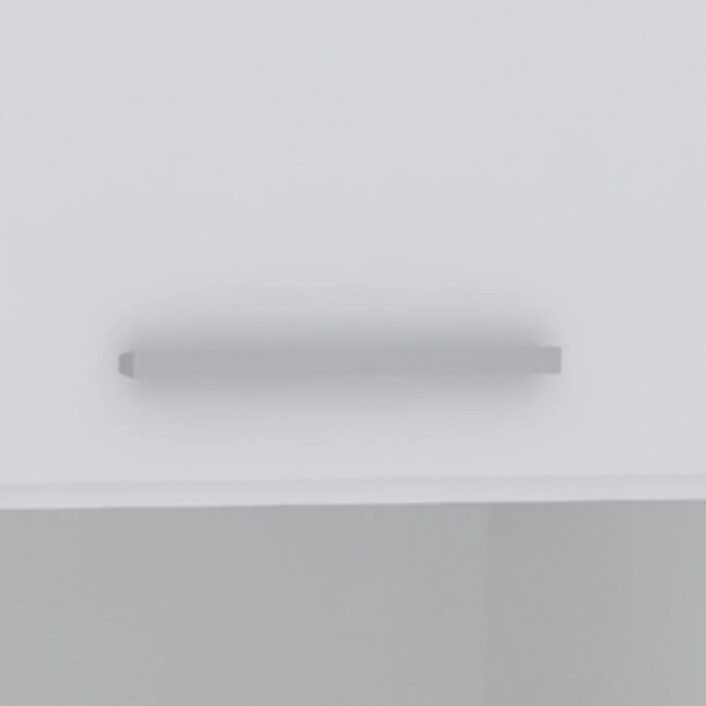 Armário Aéreo Ponte Modulado 97cm Taiga Branco L01 - Mpozenato