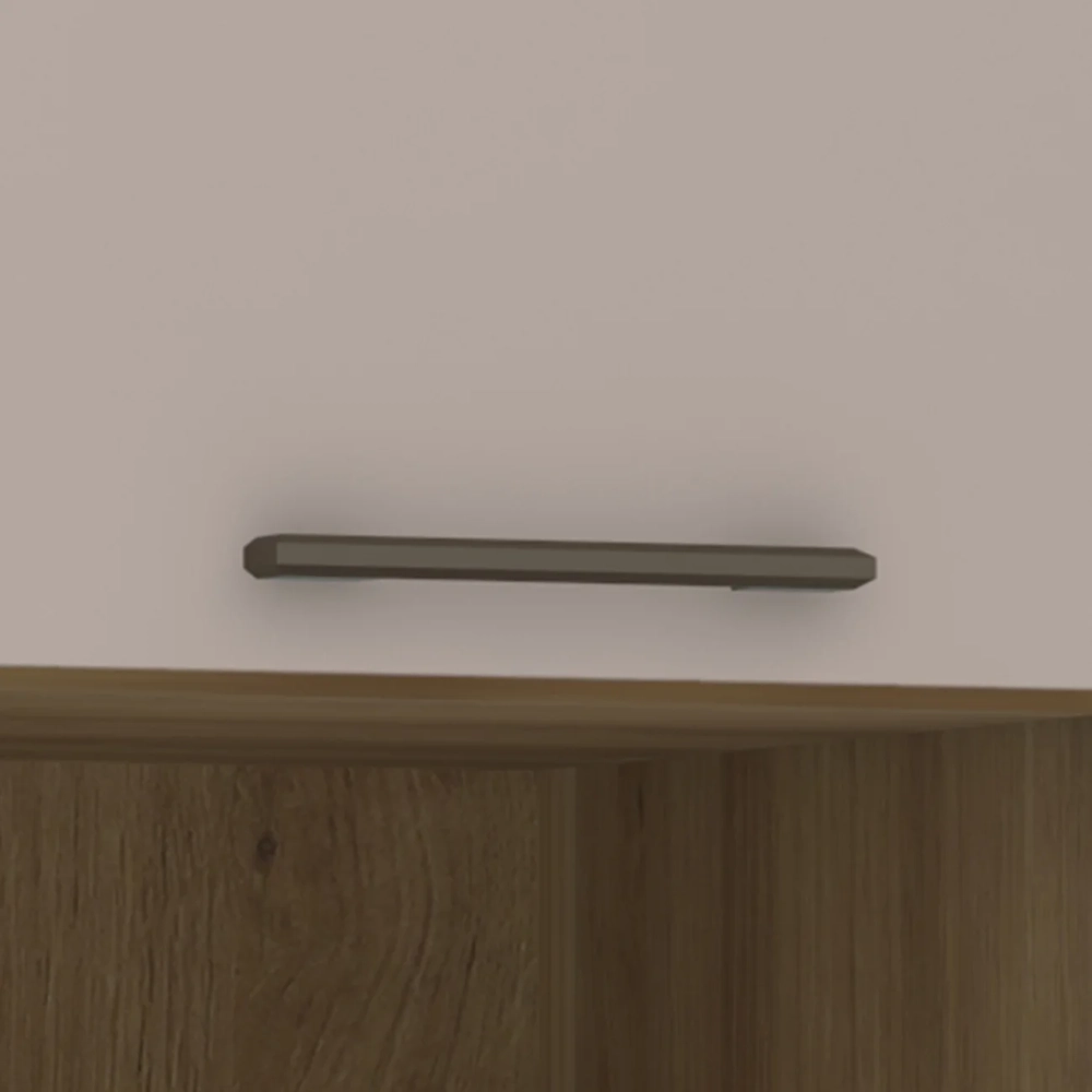 Escrivaninha Bancada Estudo Modulada 90cm Delphi Avelã/Cinnamon L01 - Mpozenato