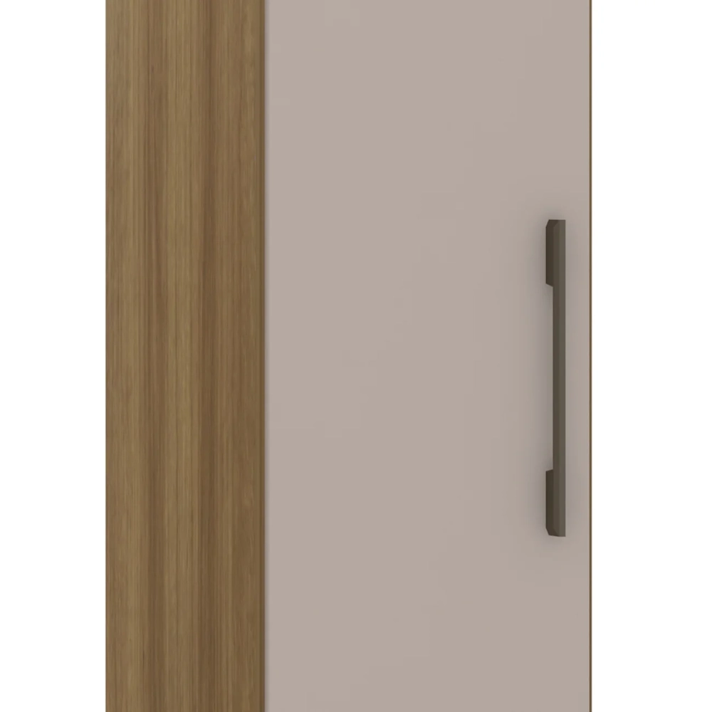 Guarda Roupa Modulado 38cm com 1 Porta Delphi Avelã/Cinnamon L01  - Mpozenato