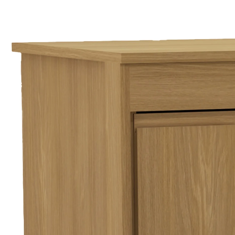 Cômoda Quarto 123cm 4 Gavetas 2 Portas Samira Freijó L01 - Mpozenato