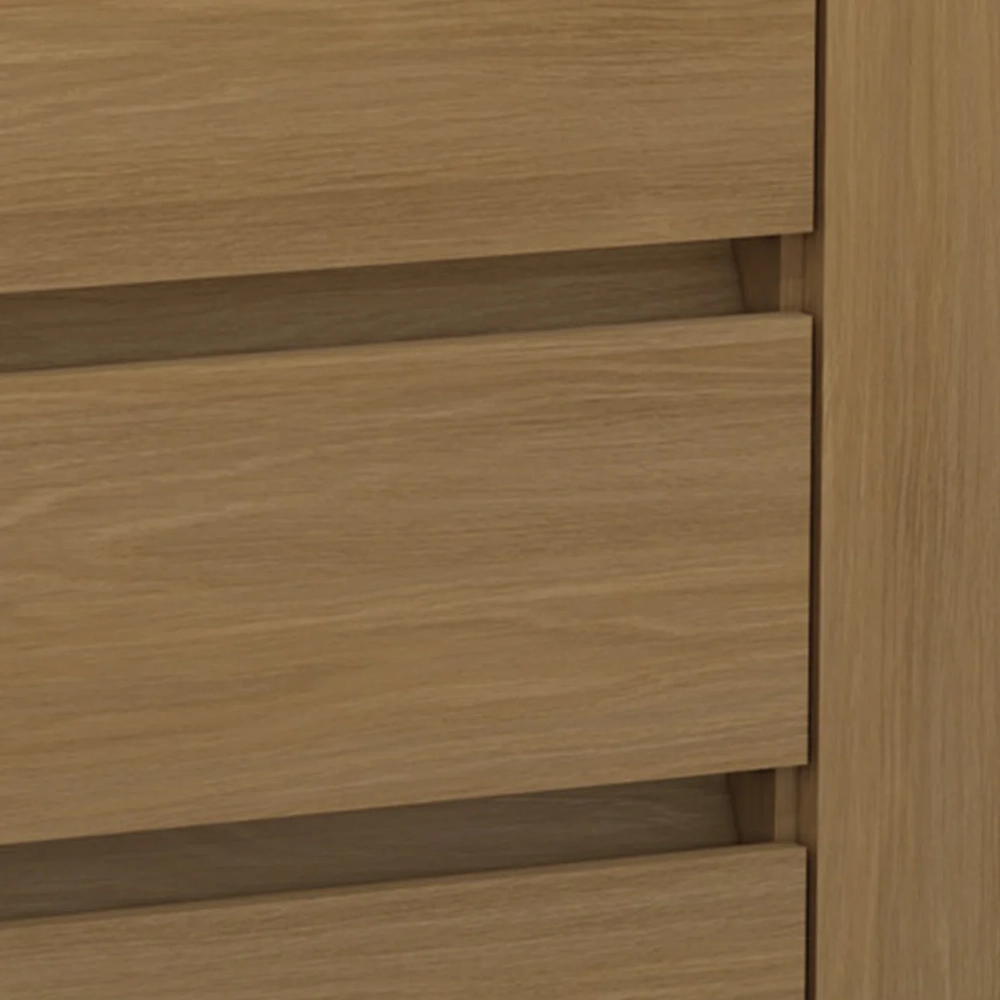 Cômoda Quarto 123cm 4 Gavetas 2 Portas Samira Freijó L01 - Mpozenato