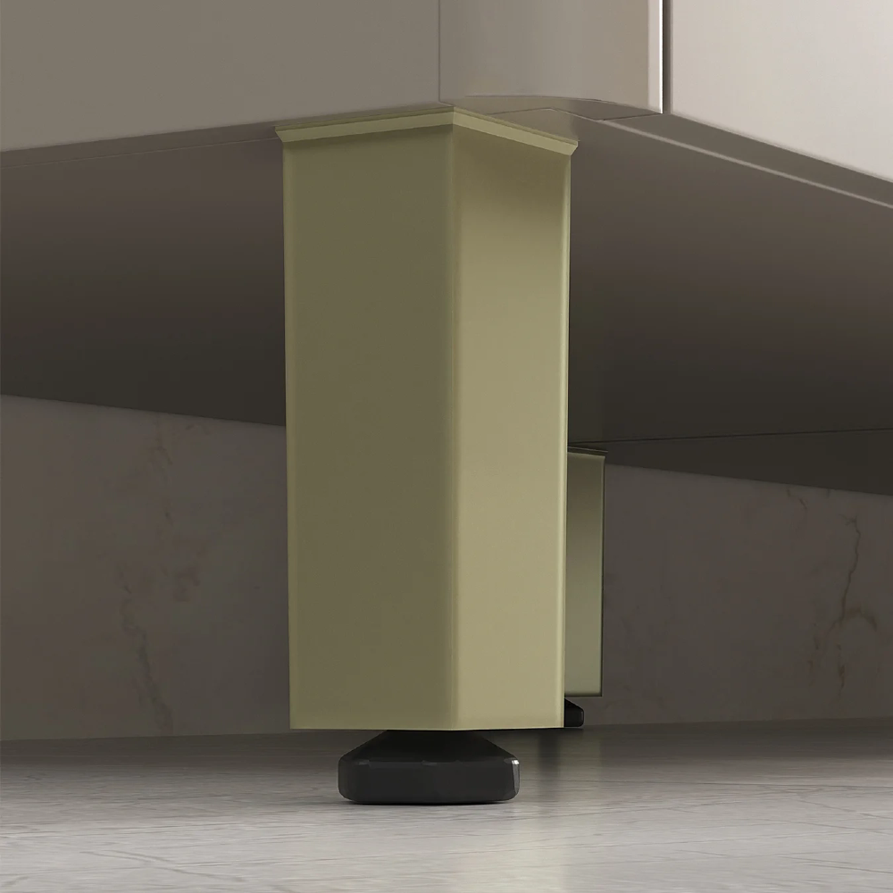 Armário Cozinha 10 Peças CP03 e Tampo Marina Cinammon/Freijó L01 - Mpozenato