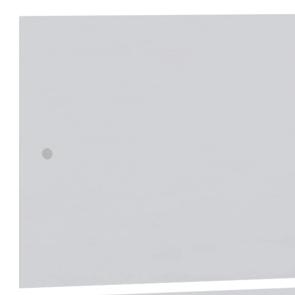 Cabeceira Solteiro Painel Para Cama 97cm Delphi Branco L01   - Mpozenato