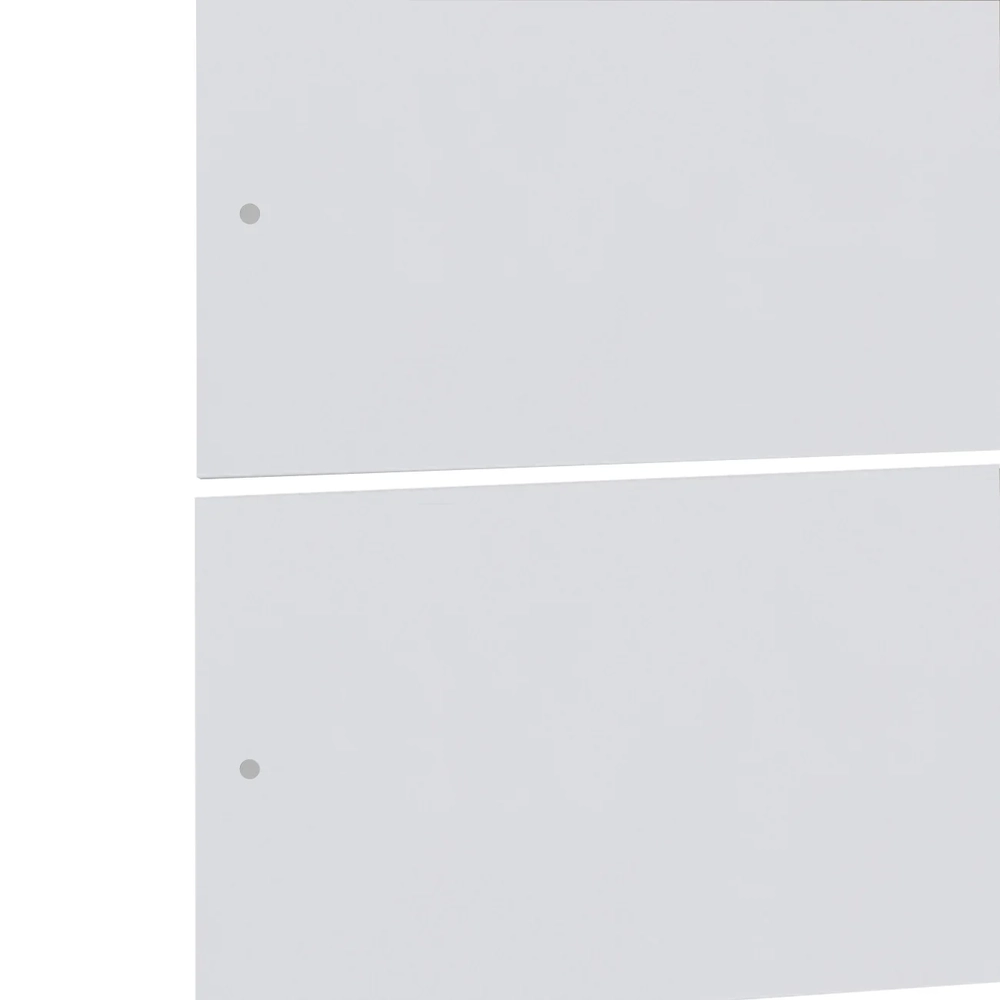 Cabeceira Solteiro Painel Para Cama 97cm Delphi Branco L01   - Mpozenato