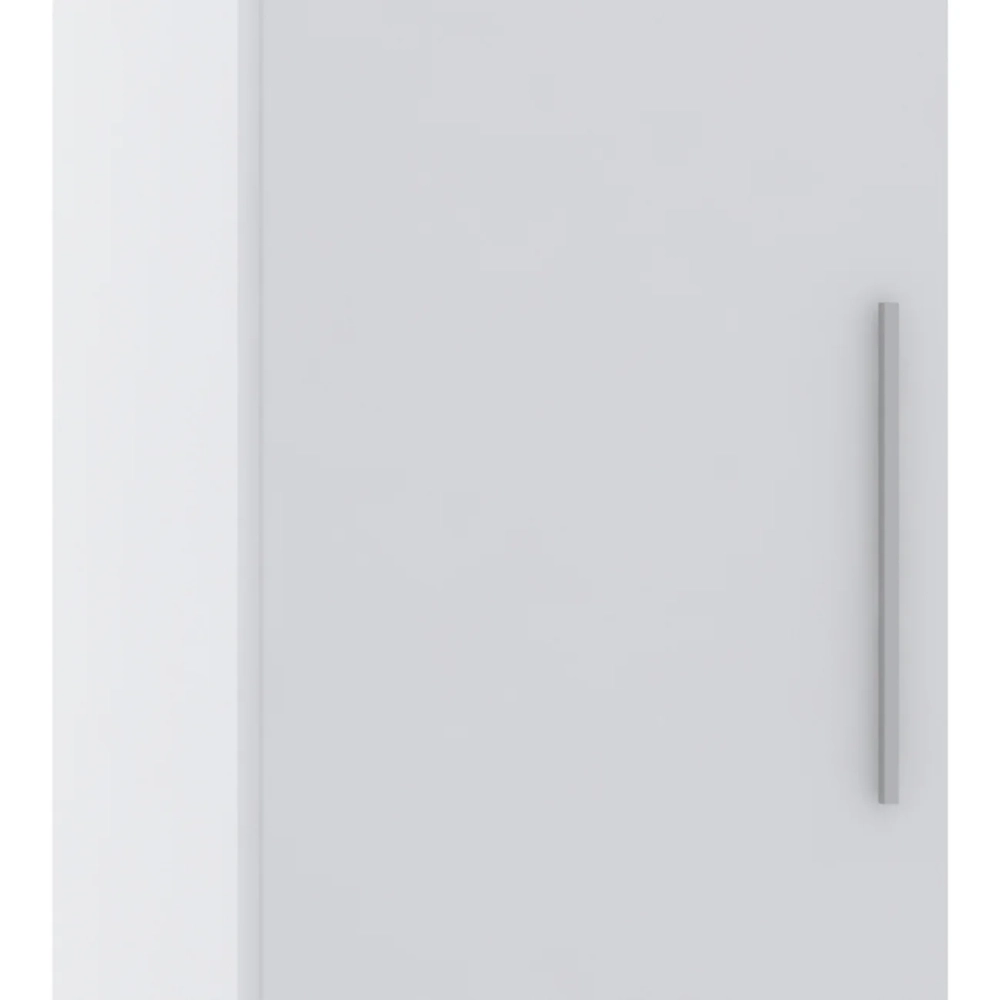 Guarda Roupa Modulado Sapateira 50cm Taiga Branco L01 - Mpozenato