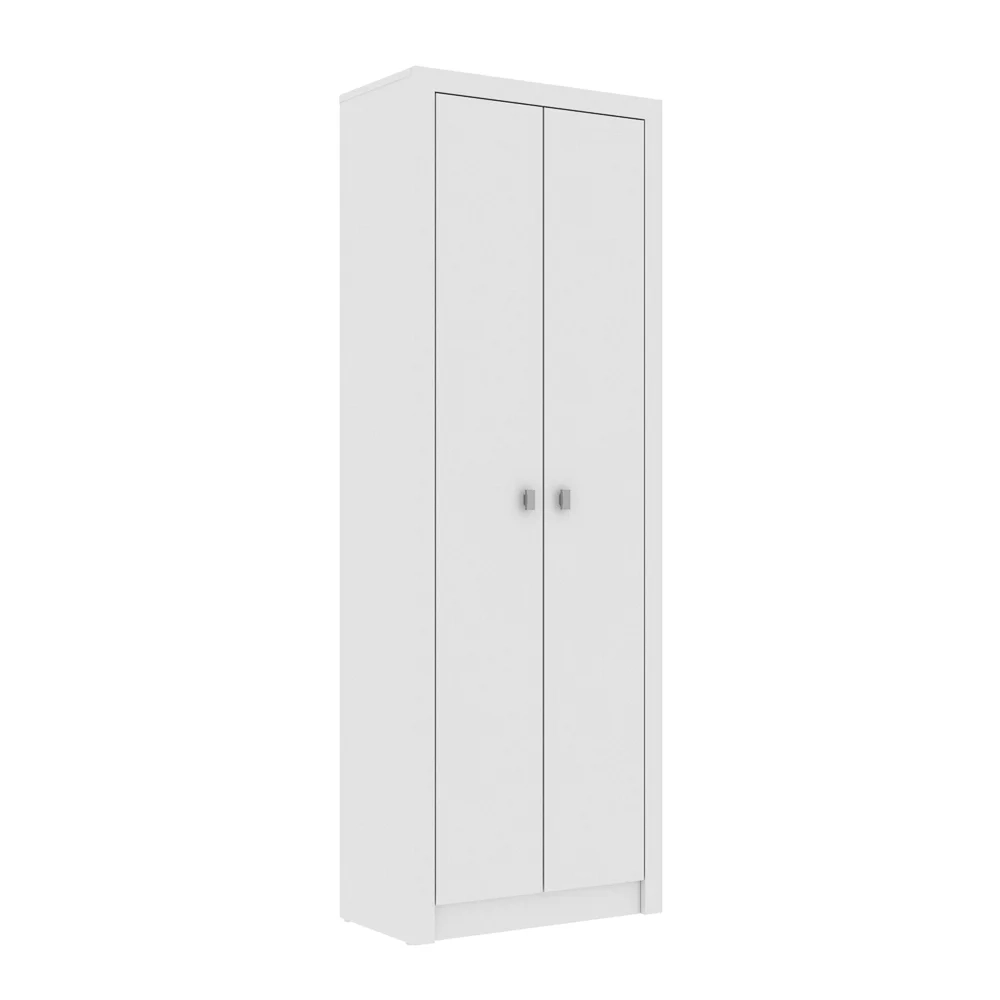 Armário de 171,5 cm para Home Office 02 Portas ME4105 Branco - Tecno Mobili