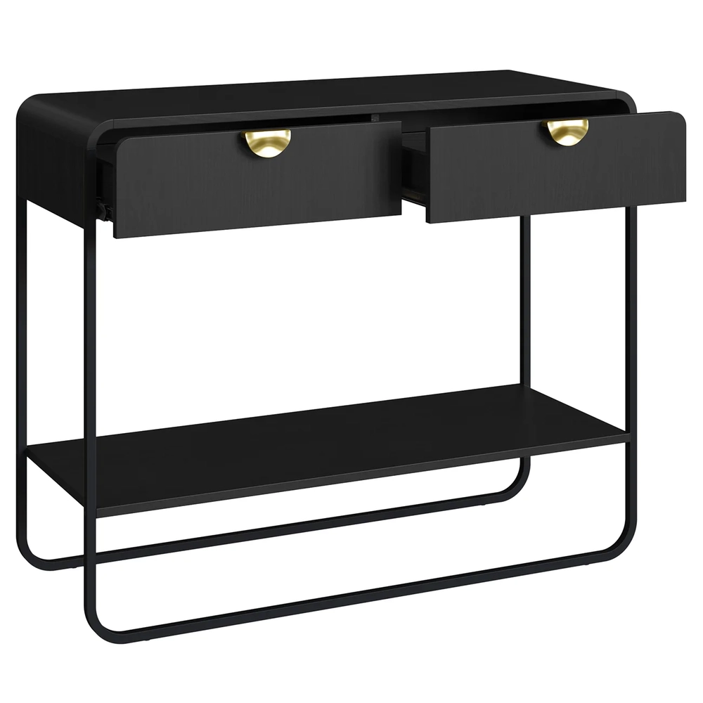 Rack TV 70 Pol Com Buffet e Aparador Mario Nero/Preto A10 - Mpozenato