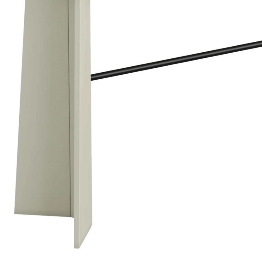 Aparador Sala de Estar Buffet 136cm Blen Louro/Luna/Preto I06 - Mpozenato