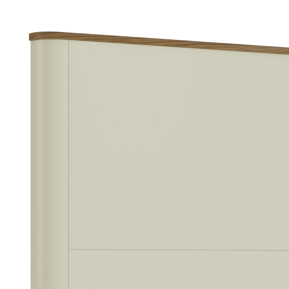 Painel TV 75 Pol e Rack Sala Porta Lisa Blen Louro/Luna/Dourado I06 - Mpozenato