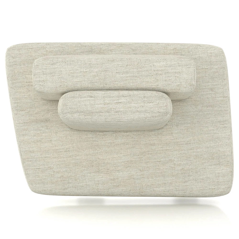 Sofá Modular 140cm Living Sala de Estar Moby Linho Cru Z08 - Mpozenato