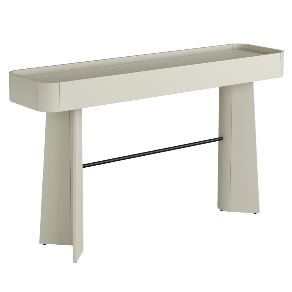 Aparador Sala de Estar Buffet 136cm Blen Luna/Preto I06 - Mpozenato