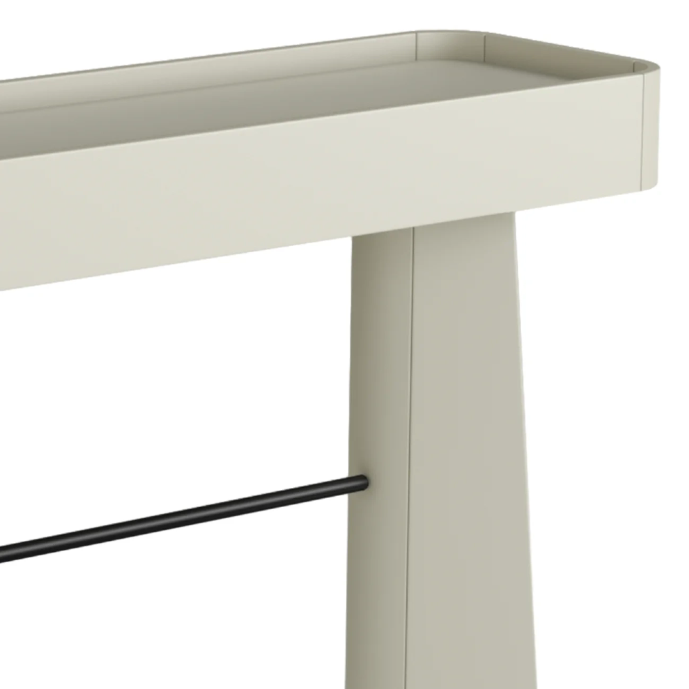 Aparador Sala de Estar Buffet 136cm Blen Luna/Preto I06 - Mpozenato