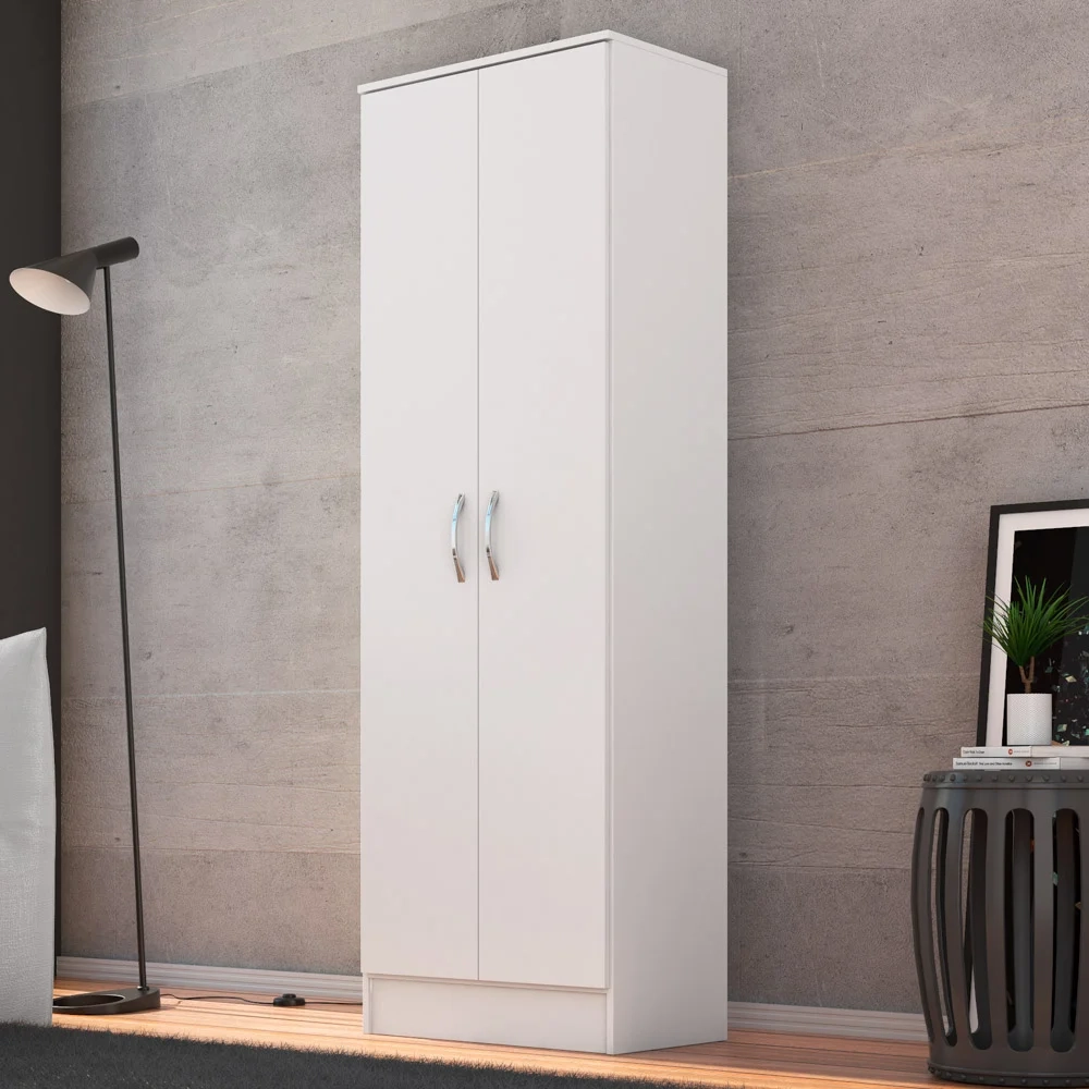 Sapateira  2 Portas 5 Prateleiras Golden D02 Branco- Mpozenato