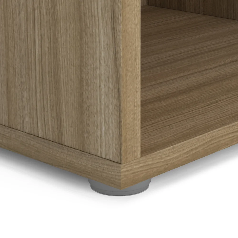 Estante Multifuncional Caracol com 12 Nichos Castanho - Politorno