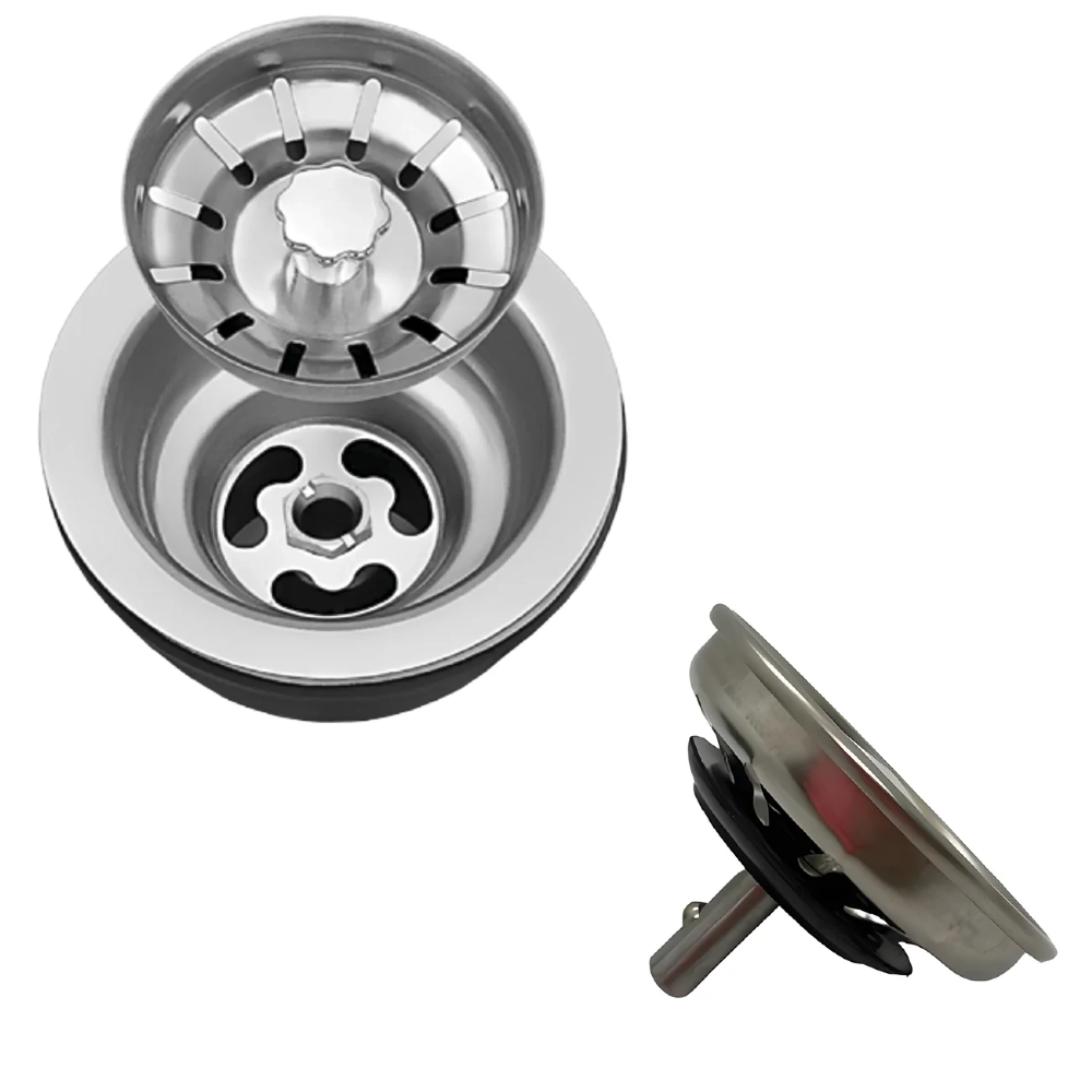 Pia de Cozinha com Cuba e Válvula Bali 140cm Aço Inox - Ghel Plus