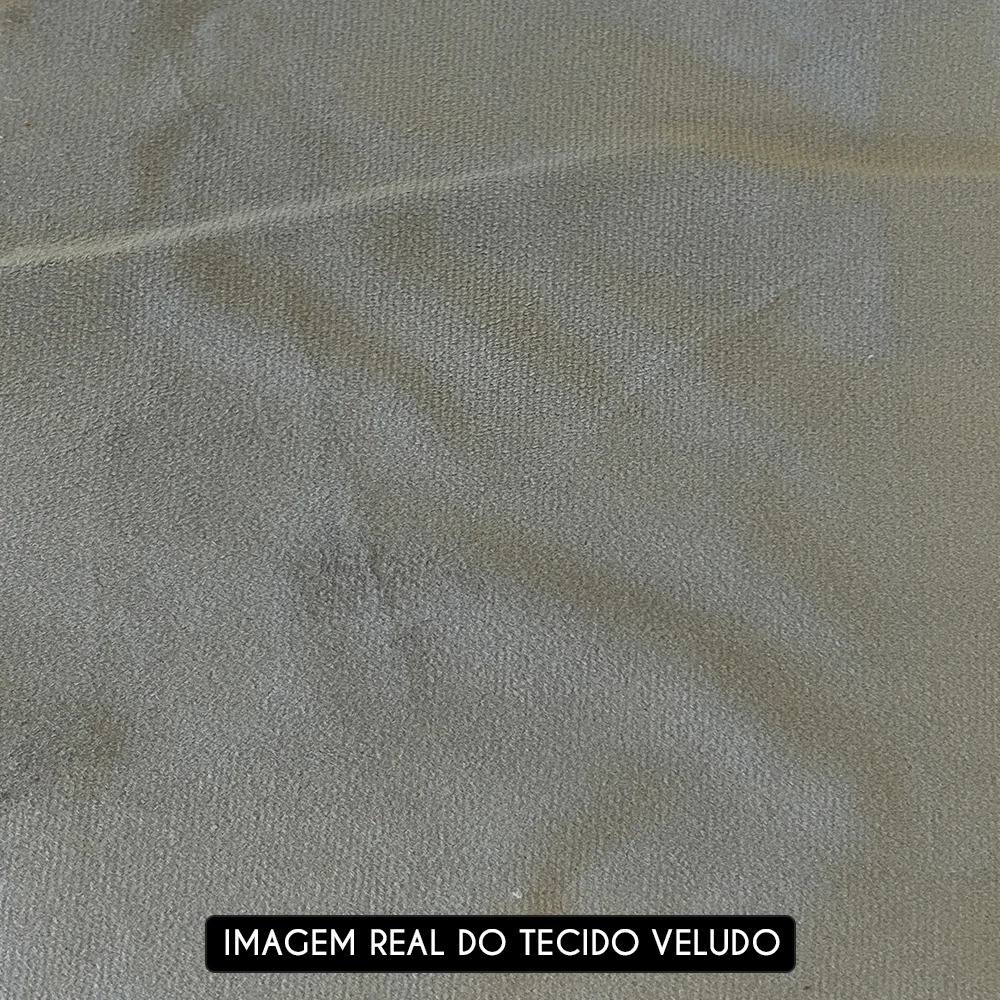 Sofá Retrátil 3 Lugares com Porta Copo 210cm Malta F05 Veludo Marrom - Mpozenato