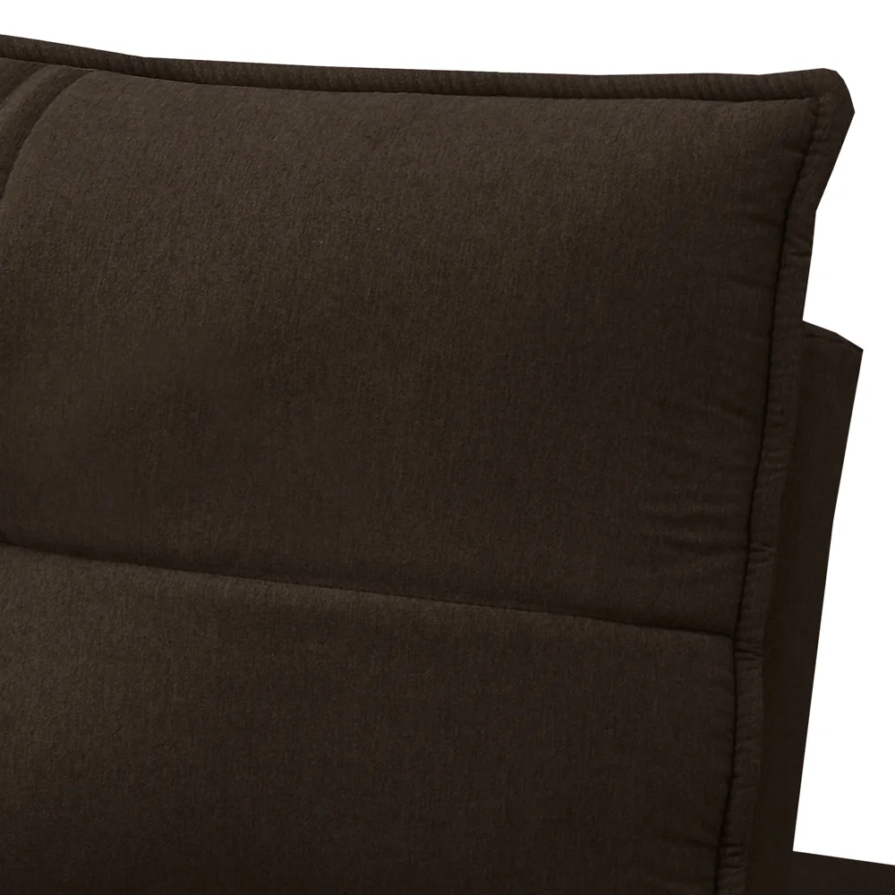 Sofá Retrátil Reclinável 3 Lugares 250cm Damy F05 Veludo Marrom Escuro - Mpozenato