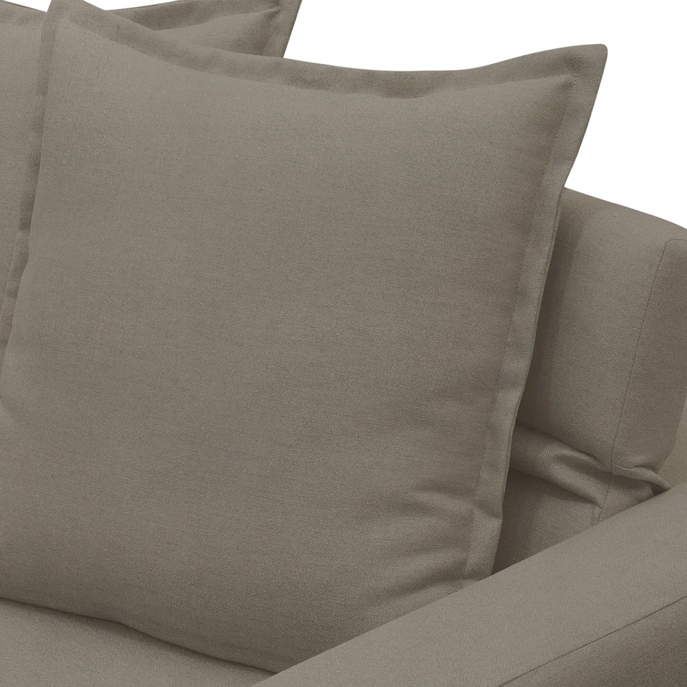 Sofá Retrátil Reclinável 3 Lugares 215cm Roma F05 Veludo Marrom - Mpozenato