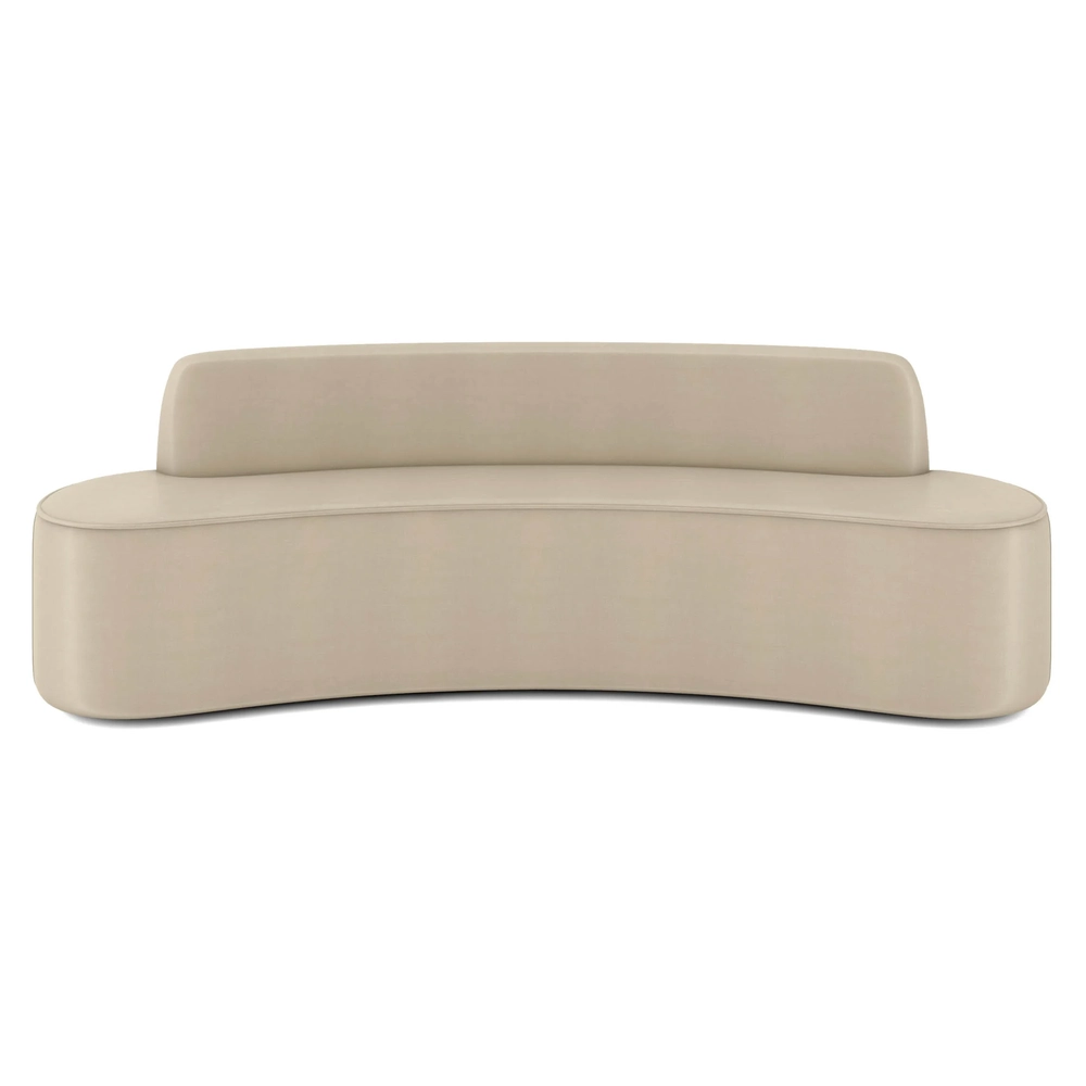 Sofá 5 Lugares para Sala de Estar Living 280cm Koane D06 Facto Pérola - Mpozenato