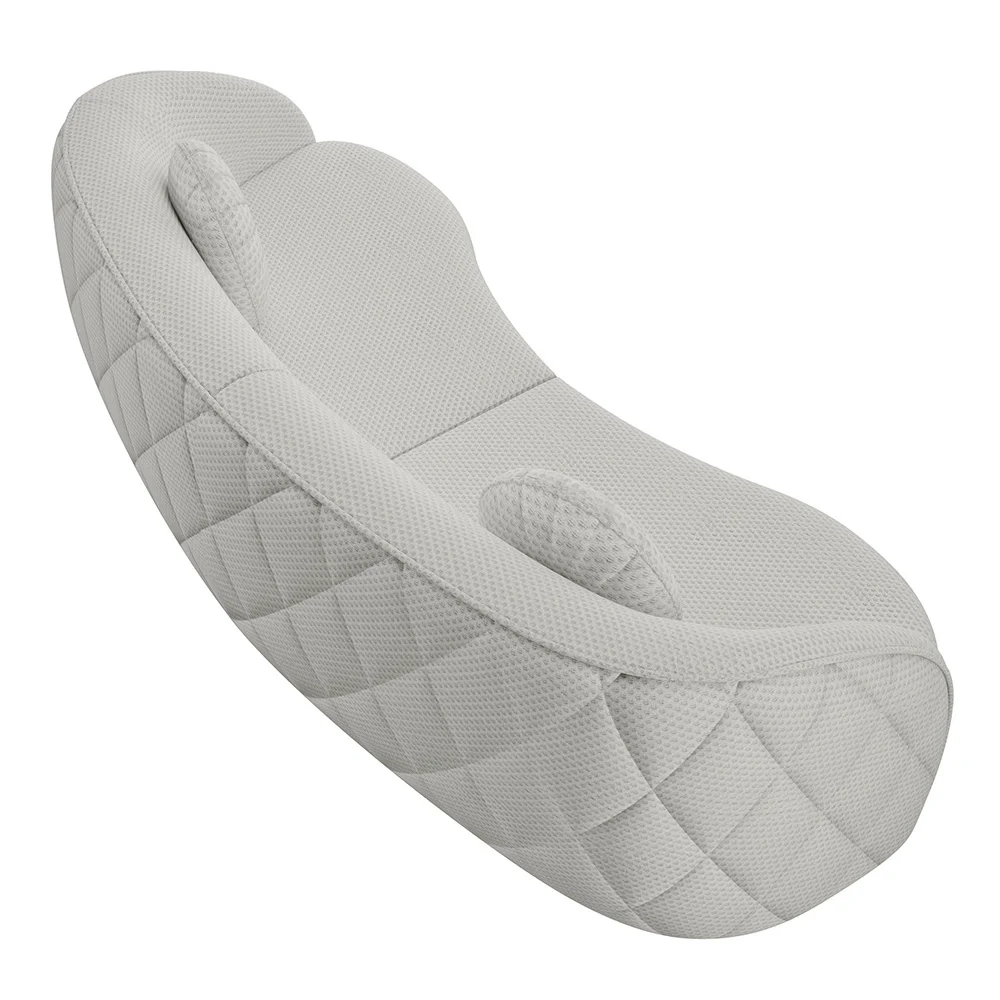 Sofá Decorativo com Almofadas 3 Lugares 240cm Tressê Zion Z32 Linho Cru - Mpozenato