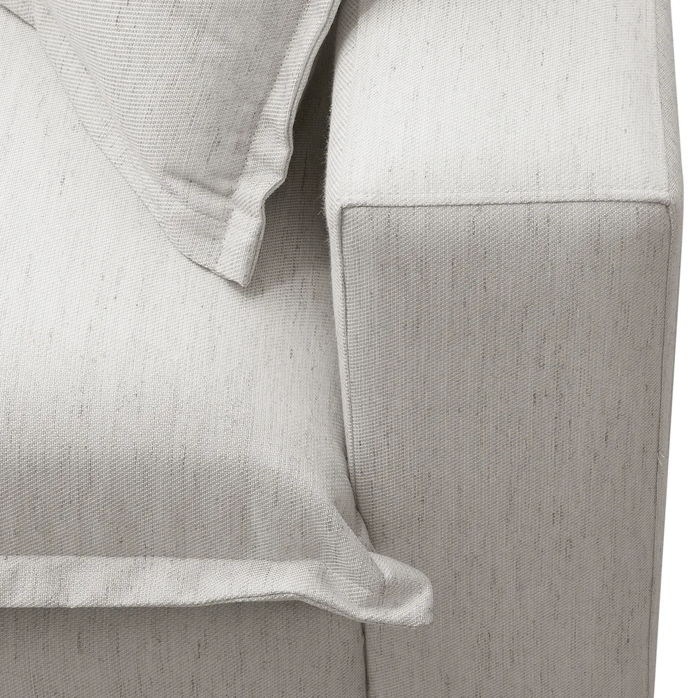 Sofá 3 Lugares Para Sala Living 220cm Dalton L08 Linho Mescla - Mpozenato