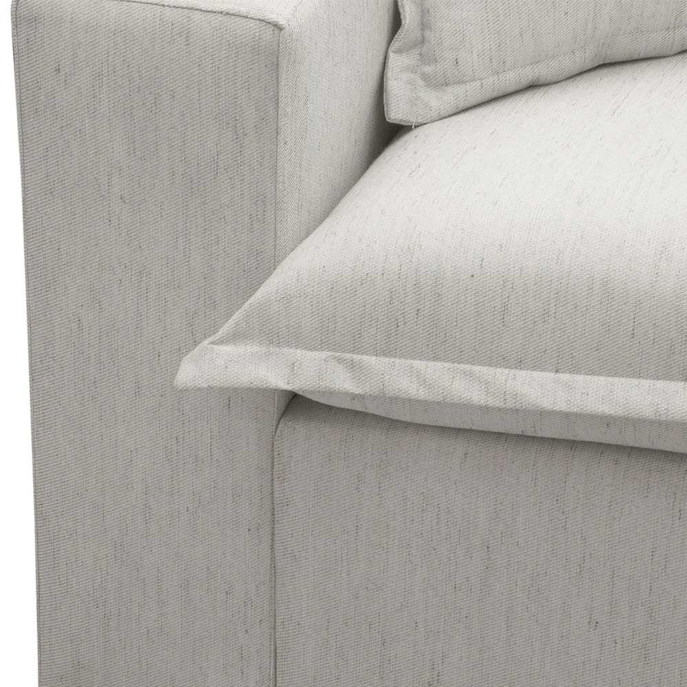 Sofá 3 Lugares Para Sala Living 240cm Dalton L08 Linho Mescla - Mpozenato