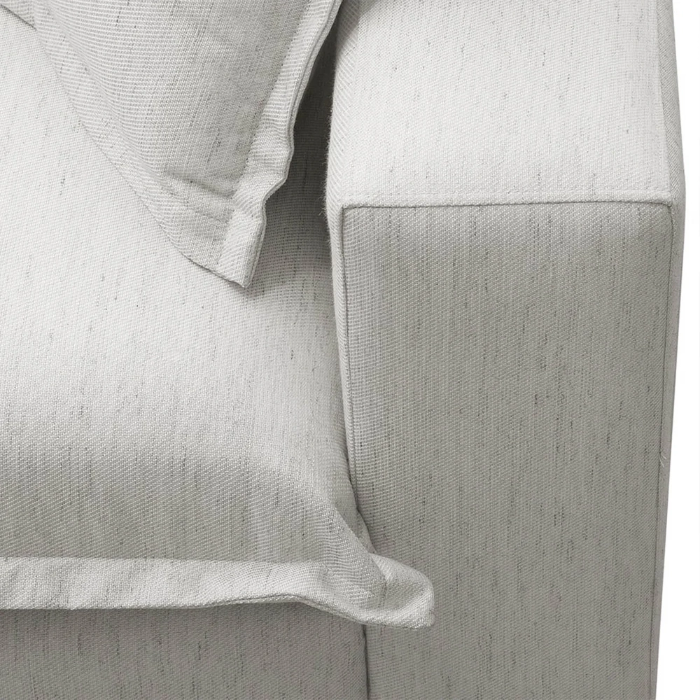 Sofá 3 Lugares Para Sala Living 240cm Dalton L08 Linho Mescla - Mpozenato