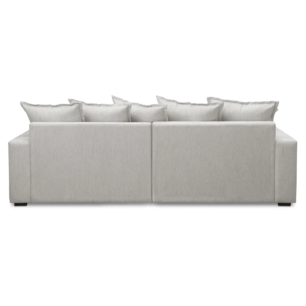 Sofá 3 Lugares Para Sala Living 240cm Dalton L08 Linho Mescla - Mpozenato