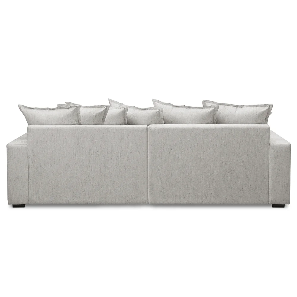 Sofá 3 Lugares Para Sala Living 260cm Dalton L08 Linho Mescla - Mpozenato