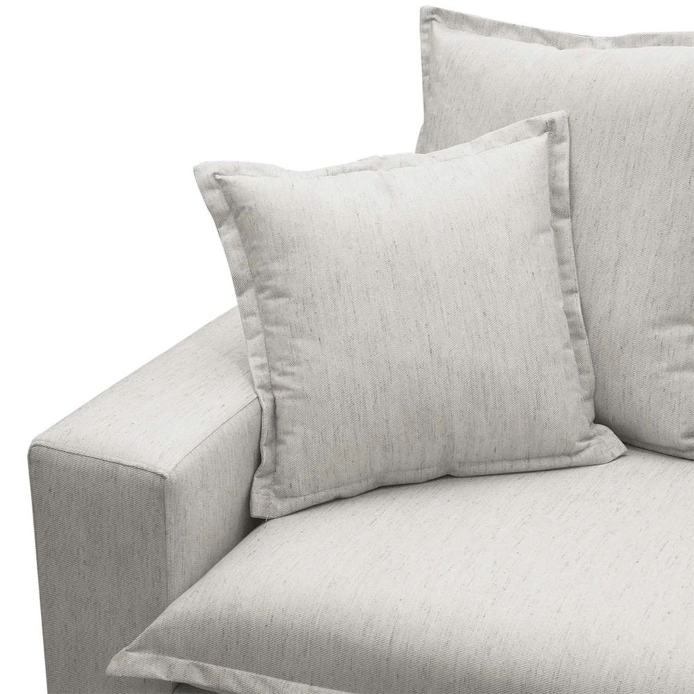 Sofá 3 Lugares Para Sala Living 260cm Dalton L08 Linho Mescla - Mpozenato