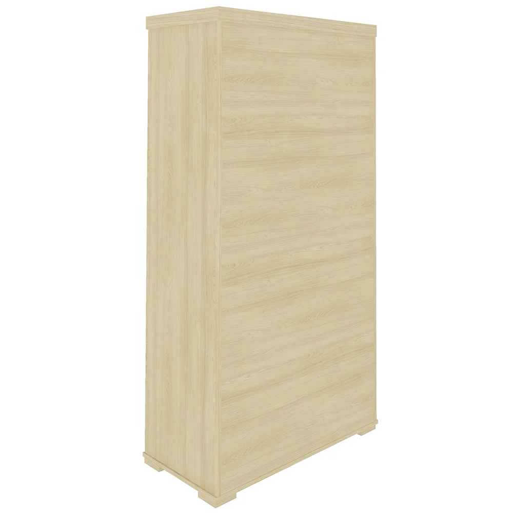 Armário para Escritório 2 Portas 1 Nicho Corp A06 Carvalho/Branco - Mpozenato