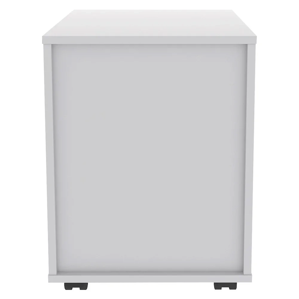 Mesa Escrivaninha em L Golden e Gaveteiro 3 Gavetas Nil A06 Branco - Mpozenato