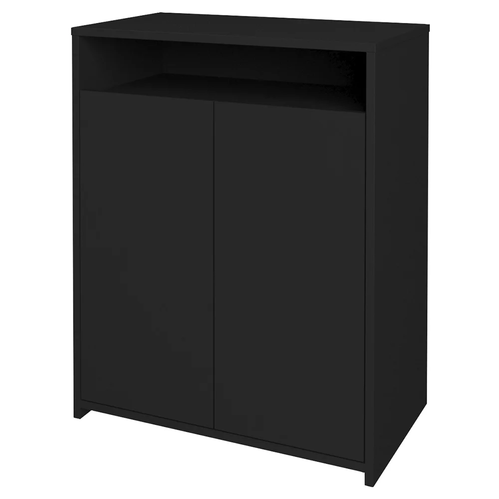 Conjunto Escritório Home Office 4 Peças Mity A06 Preto - Mpozenato
