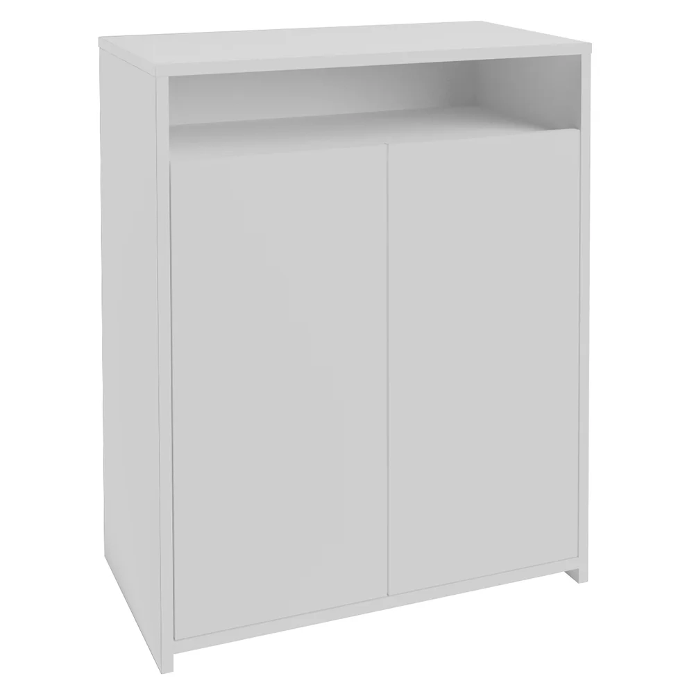 Conjunto Escritório Home Office 4 Peças Side A06 Branco - Mpozenato