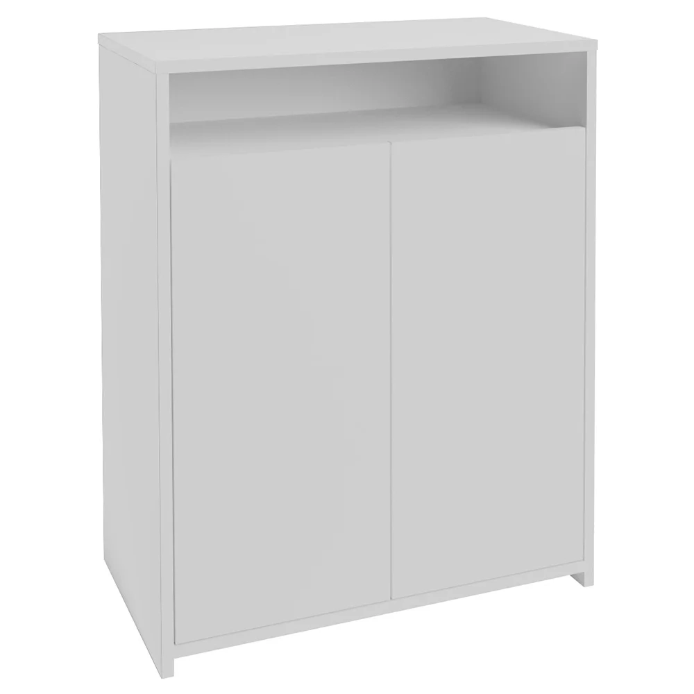 Conjunto Escritório Home Office 4 Peças Nil A06 Branco - Mpozenato
