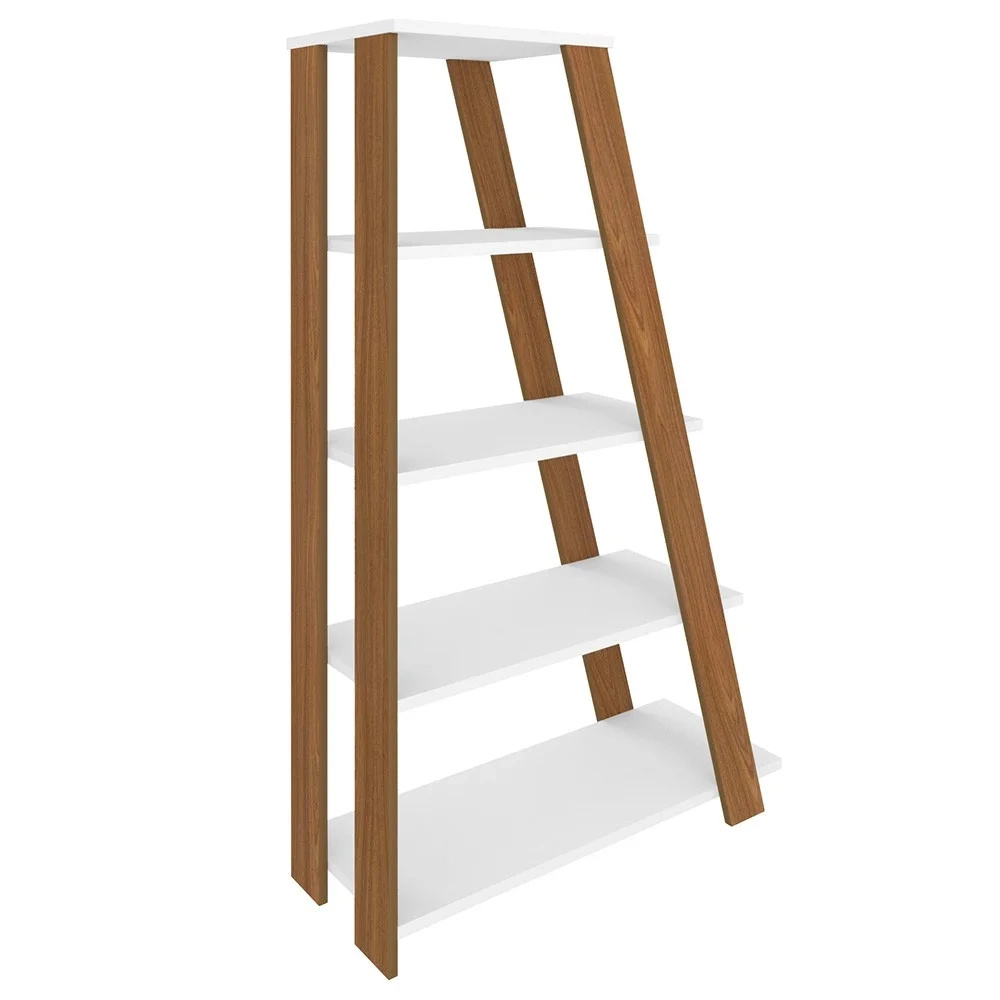 Conjunto Escritório Home Office 3 Peças Veneti A06 Branco - Mpozenato