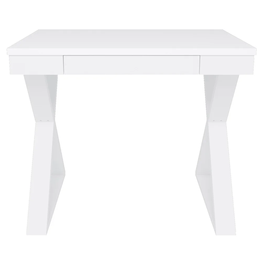 Conjunto Escritório Home Office 3 Peças Veneti A06 Branco - Mpozenato