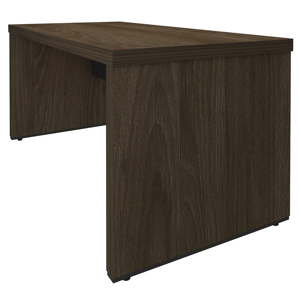 Conjunto Escritório Home Office 5 Peças Corp A06 Charuto/Preto - Mpozenato