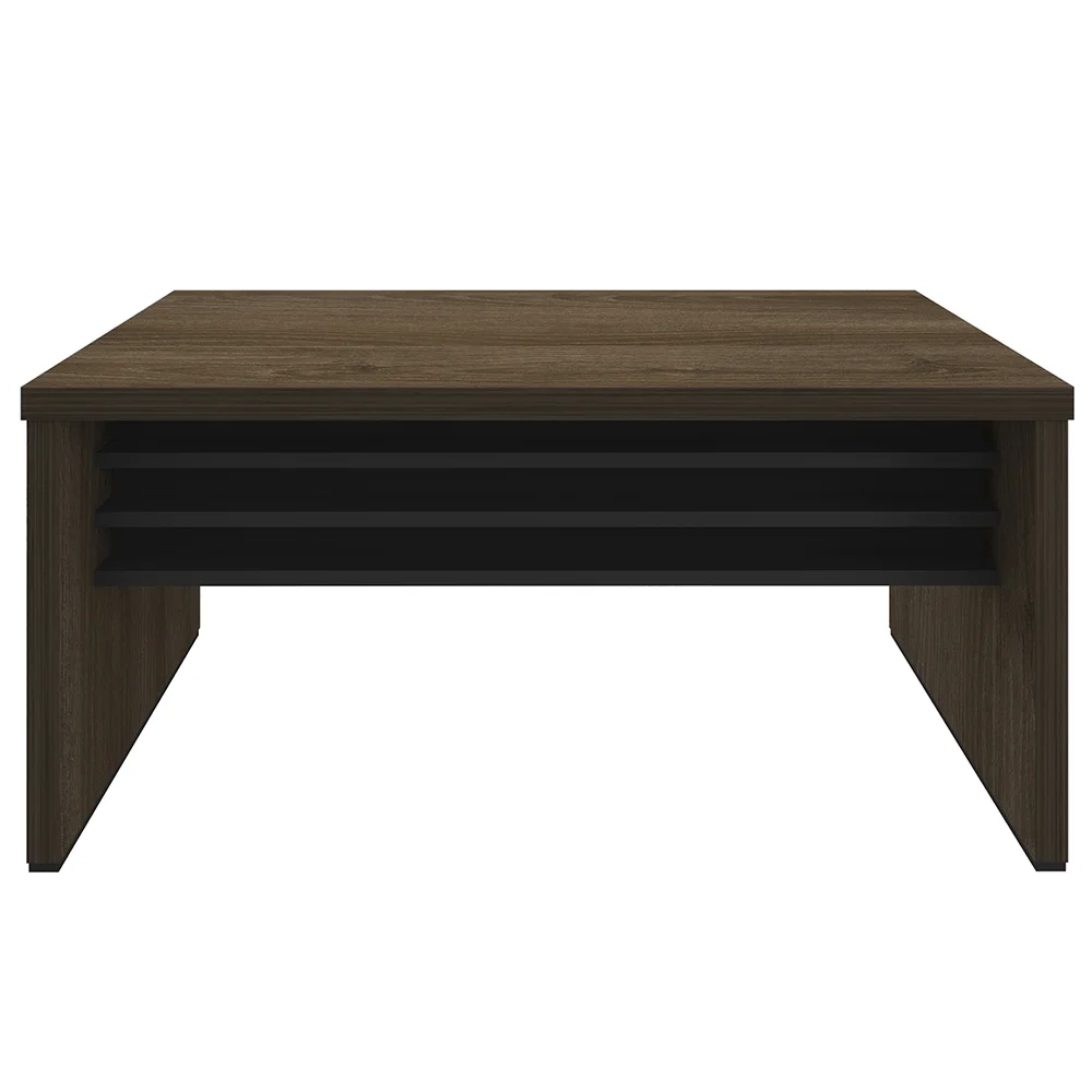 Conjunto Escritório Home Office 5 Peças Corp A06 Charuto/Preto - Mpozenato