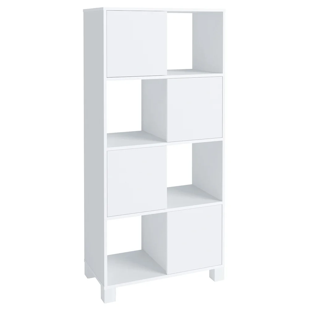 Conjunto Escritório Home Office 4 Peças Golden A06 Branco - Mpozenato