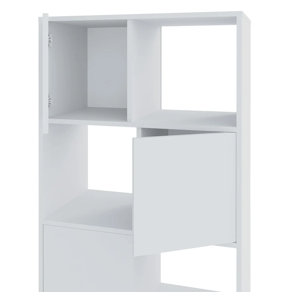Conjunto Escritório Home Office 4 Peças Golden A06 Branco - Mpozenato
